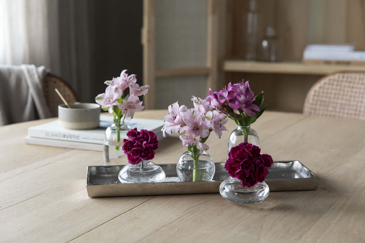 Sm&aring; blomsterbuketter